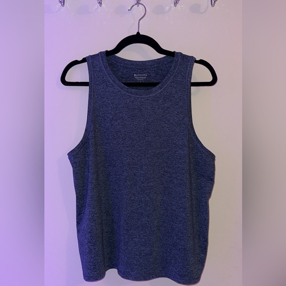Athleta Heather Blue Uptempo Tank NWOT - Picture 3 of 6